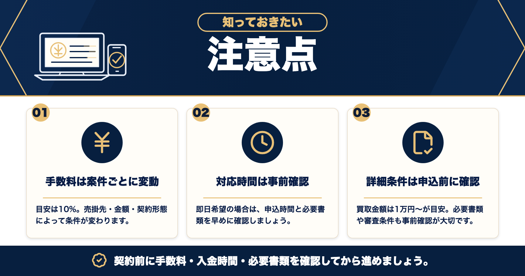 ペイトナーの注意点をまとめた図解
