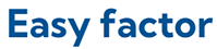 Easy factor ロゴ